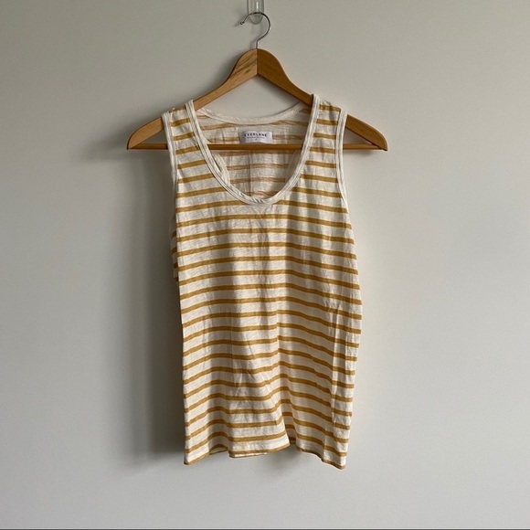 Everlane Striped Razorback tank - Picture 5 of 11